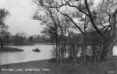 Boating on Heronry Pond