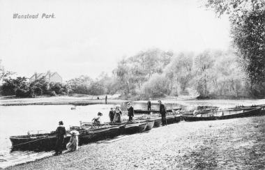 Boating on Heronry Pond